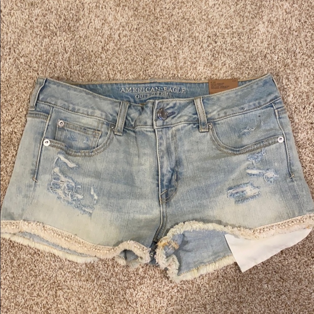 BRAND NEW American eagle shortie shorts low rise